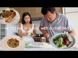 what i eat in a day with a chef dad