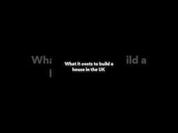 What it costs to build a house in the UK