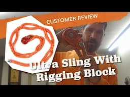 Notch 1/2 Rigging Block with 5/8 Ultra Sling - Cody Chapman's Customer Video Review