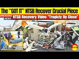 🚨"BREAKING: NTSB Recovers Key Evidence in Hudson Crash" Full NTSB Recovery And Examination Video 🚨