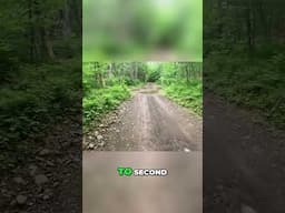 Muddy Motorcycle Adventure: Conquering the Deep Dirt Road!