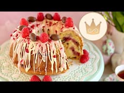 SAFTIGER EIERLIKÖR-GUGELHUPF MIT HIMBEEREN! GUGELHUPF ZU OSTERN BACKEN! REZEPT VON SUGARPRINCESS