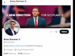 Anas Sarwar | Leader of Scottish Labour