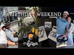 BIRTHDAY WEEKEND VLOG: turning 29!