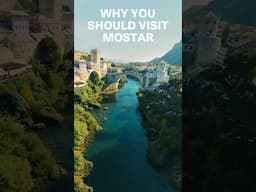 5 reasons why you MUST visit Mostar in Bosnia #shorts #fpv #dji #drone #travel #bosnia #mostar