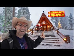 Probando COMIDA de LAPONIA en el poblado de PAPÁ NOEL (Santa Claus Village) 🎅🇫🇮 | Sezar Blue