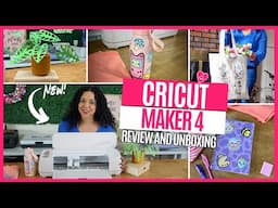 NEW Cricut Maker 4! The Ultimate Cutting Machine?! FULL Review & Must-See Hacks! 🎨✂️