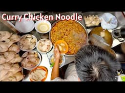 🍜 Decades of flavor—Heng Kee’s signature rempah, rich curry & tender chicken!  Singapore Hawker Food