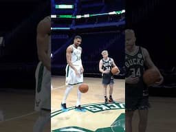 Giannis & T Jass Hit 3 Half Court Shots IN A ROW!
