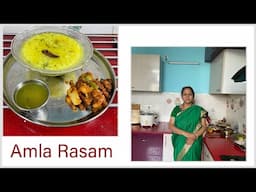 Tasty  Nellikai/Amla Rasam & Spicy Potato Masala I Veg lunch Combo