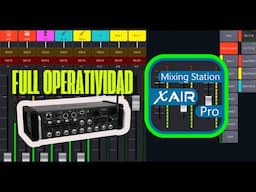 APRENDE A USAR MIXING STATION -  FLUJO DE TRABAJO - OPERACION USANDO MR12 XR12