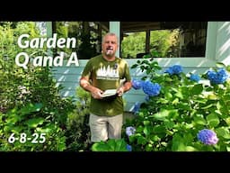 Great Garden Questions This Week - Direct Seeding, Storage Shed, Open Garden Details, Crape Myrtles