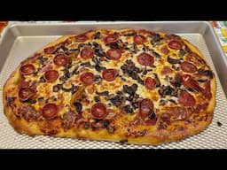 Pan Pizza - great dough, delicious pizza