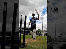 We raced professional cricketers to 100 runs! 🔥🏏 #cricketdistrict