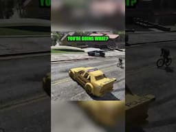 my cop car gets faster when i crash, do the criminals stand a chance!?