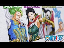 (Part 1)Drawing Strawhat Crews Evil Twins (Holy Knight) | One Piece | ワンピース