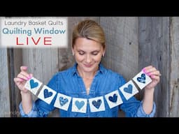 Quilting Window LIVE with Edyta Sitar - Basket Block Tutorial & Trunk Show!