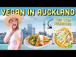 VEGAN AUCKLAND  - Everything I ate as a vegan in Auckland 🌱 Vegan Travel