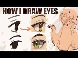 How I draw eyes easily