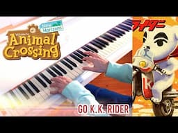 Go K.K. Rider! (Animal Crossing) ~ Piano cover [2025 ver.]