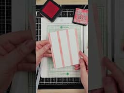 Two-step Mixed Stripes Stencil - WFC June Release 2025 #waffleflowercrafts #handmadecards