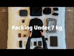 One Bag Travel Packing Under 7 kg | Alpaka Bravo Backpack