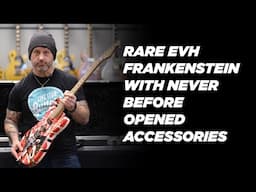 Unboxing RARE Eddie Van Halen Frankenstein Fender Custom Shop EVH Frankenstein Replica