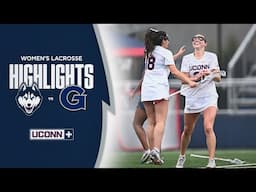 HIGHLIGHTS | UConn Lacrosse beats Georgetown 14-9 on Senior Day