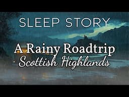 A Rainy Campervan Drive Through the Scottish Highlands: A Cozy Sleep Story