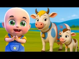 Lola is The Happy Cow | The Cow Named Lola | Toodler Rhymes | Baby Cartoon and Kids Songs Baby Bobo