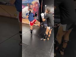 Muay Thai Training - Setting up High Kicks with Jonathan Haggerty