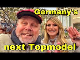 Germany's next Topmodel filming on Hollywood Blvd and the Americana Mall in Glendale  2025