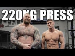 220KG OVERHEAD PRESS ft MATTDOESFITNESS