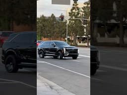 ESCALADE IQ on the wheels & my friend Shant CMS enjoying Maserati 🥰 #maserati #cadillac #escalade