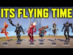 The ALL Flying Gang (but i have a mental breakdown) in Marvel Rivals