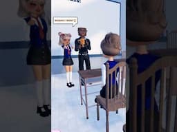 I got ab*sed at school...😭🤡 #roblox #story #dti #shorts