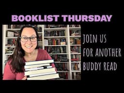 Booklist Thursday - Buddy Read Announcement