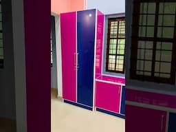 Modern Aluminium Wardrobe Design | Sleek & Stylish!  #shorts