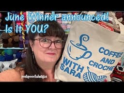 COFFEE AND CROCHET LIVE PODCAST - June 17, 2025 - June Winner Announced! And Yarny Fun, Too!