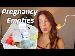 MY EARLY PREGNANCY EMPTIES // Beekman 1802, so much body wash! 🫧