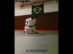 Luca F. fait un Ko-uchi-makikomi à Pierre Paulin en randori #judo