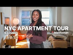My NYC Apartment Tour | What $3,000 gets you in Manhattan