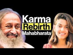 Decoding Karma, Rebirth, Mahabharata & Ramayana | @ManuKahat asks Gurudev