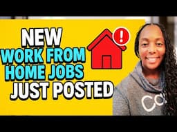 4 New Work from Home Jobs Just Posted! Up to $26 hr