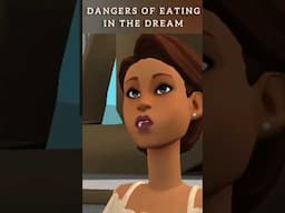 Dangers of eating in your dreams. #shorts #dream