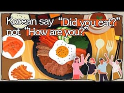 Why do Asian always check people's eating? | History of Korean's crazy for rice