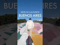 Why aren’t more people talking about Buenos Aires?!😍 #buenosaires #travel #travelvlog