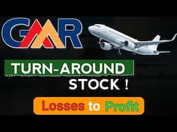 Come-Back Of GMR AIRPORT II Turning 3400 crore Losses Into 200 crore Profits II Turn-around Stock !