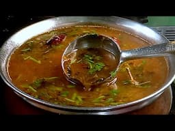 టమాటోలు తక్కువ ఉన్నప్పుడు ఇలా 10 ని.లో చింతపండుతో రసం పెట్టి చూడండి చాలా కమ్మగా ఉంటుంది. Rasam