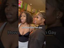 How fast girls turn gay #shorts #shortsvideo #explore #funny #skit #shortsviral
